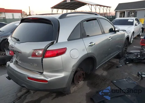 2003 Infiniti Fx35 from USA, damaged, VIN JNRAS08U43X100314